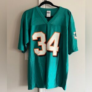 Reebok Miami Dolphins NFL jersey; Ricky Williams # 34